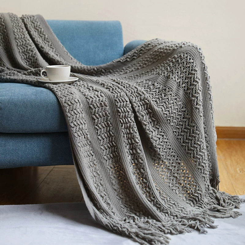 YOULI Seraphina Cozy Boho Knitted Duvet from YOULI
