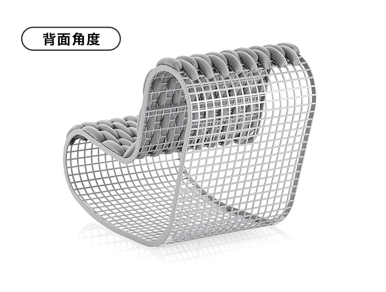 OMONO Lysandra Cozy Rustic Armchair from OMONO