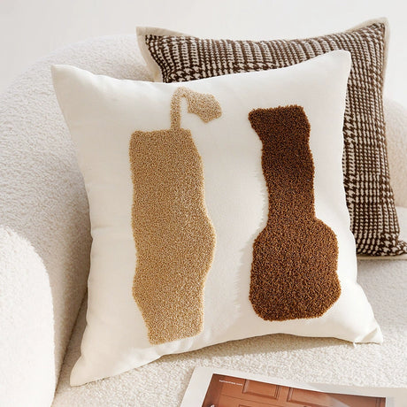 YOULI Beatrix Luxurious Creamy Velvet Pillow from YOULI