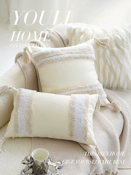 YOULI Penelope Retro Creamy Beige Sofa Set from YOULI