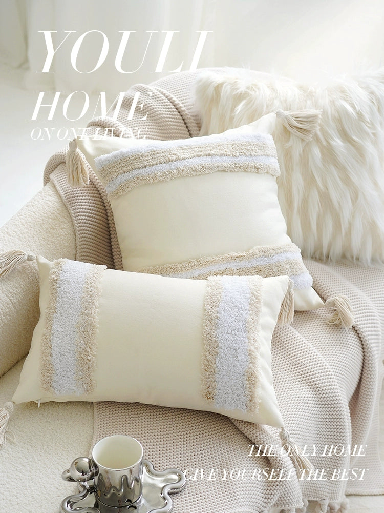 YOULI Penelope Retro Creamy Beige Sofa Set from YOULI