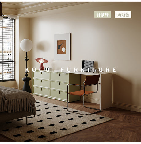 KOCU HOME Alaric Elegant Retractable Study Desk from KOCU HOME