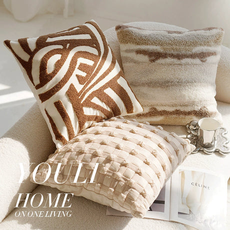YOULI Beatrice Cozy Soft Retro Pillowcase Set from YOULI