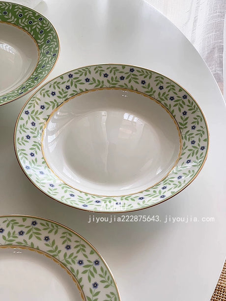 YASUKI Donovan Exquisite High-Temperature Ceramics Display Salad Bowl from YASUKI