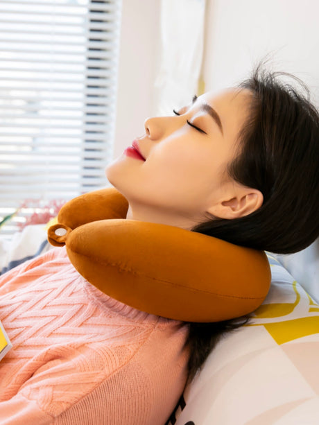 WANBAOLE Ollie Cartoon Neck Plush Pillow from WANBAOLE