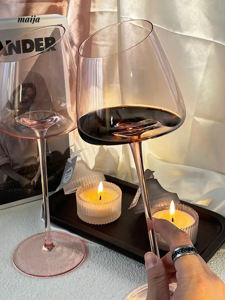 Pink Flamingo Wine Glass from maija