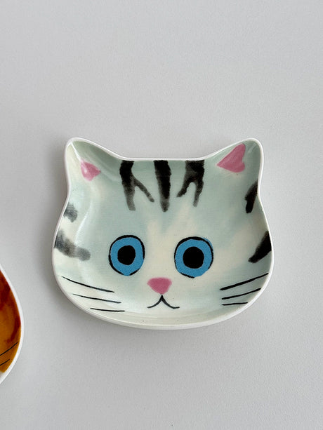 YASUKI Felicity Adorable Ceramic Cat Dish from YASUKI