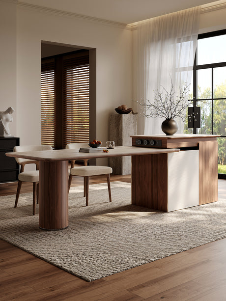 QUANMU Lorenzo Luxury Integrated Dining Table from QUANMU