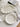 YASUKI Elowen Elegant Relief White Ceramic Tableware from YASUKI