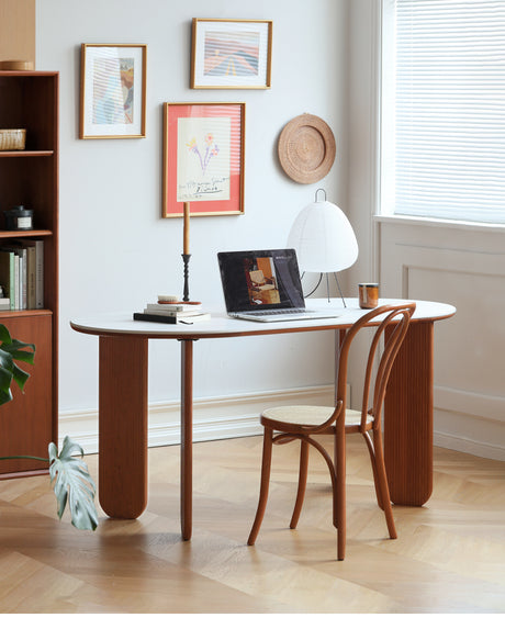 HANKE Lorian Elliptical Compact Italian Dining Table from HANKE