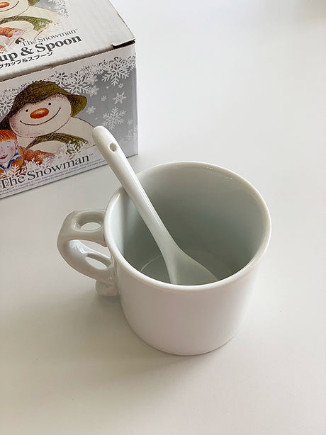 YASUKI Finnigan Stylish Snowman Ceramic Water Cup from YASUKI