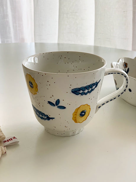 YASUKI Cedric Rustic Glaze Ceramic Bowl from YASUKI