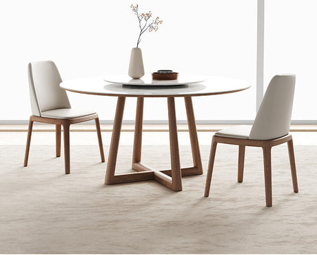 OROMA Cordoba Minimalist Solid Wood Dining Set from OROMA
