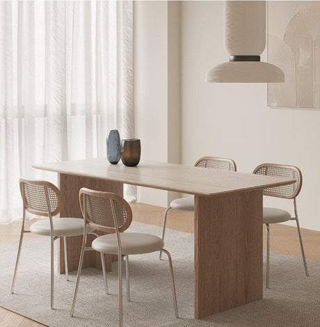 OROMA Eleutherios Stylish Natural Wood High Chair from OROMA