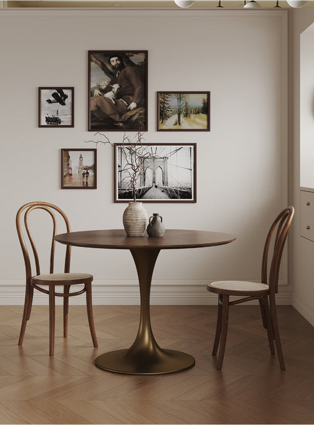 OROMA Isidora Retro Small Round Table Set from OROMA