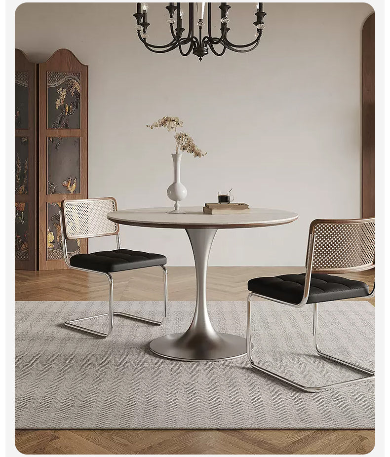 OROMA Isidora Retro Small Round Table Set from OROMA