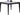 OROMA Isolde Elegant Square Marble Dining Table from OROMA