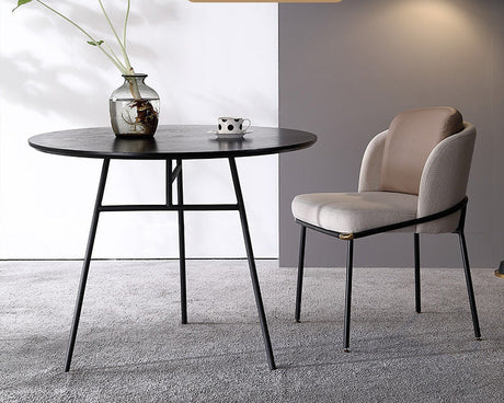 OROMA Keisuke Minimalistic Metal High Chair for Home Use from OROMA