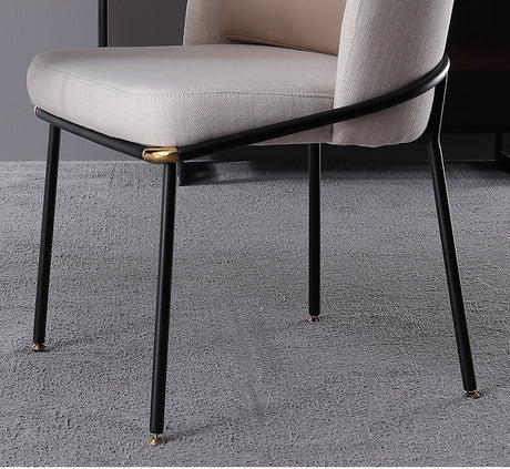 OROMA Keisuke Minimalistic Metal High Chair for Home Use from OROMA