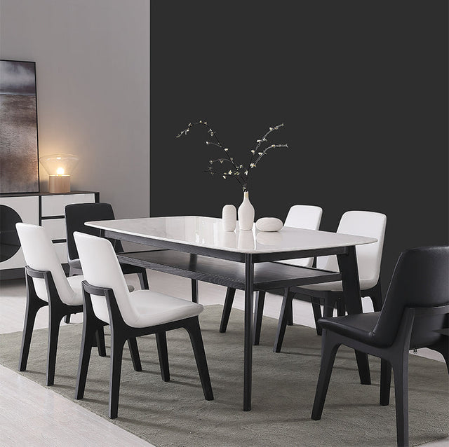 OROMA Zephyra Contemporary Leather High Chair from OROMA