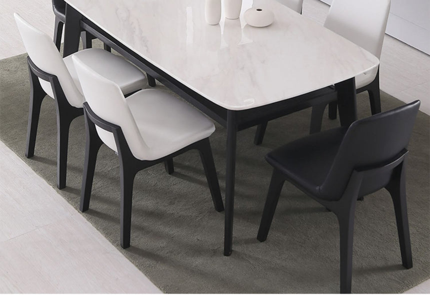 OROMA Zephyra Contemporary Leather High Chair from OROMA