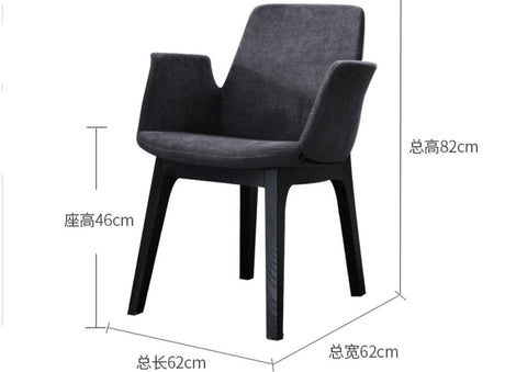 OROMA Zephyra Contemporary Leather High Chair from OROMA