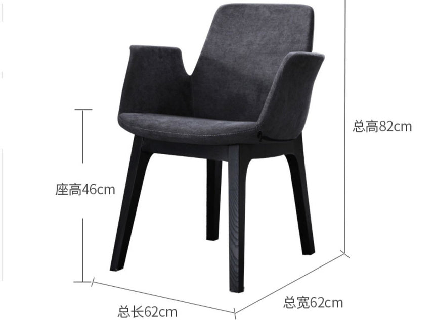 OROMA Zephyra Contemporary Leather High Chair from OROMA
