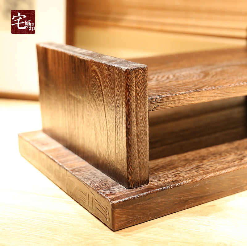 PAULOWNIA Akihiko Minimalist Solid Wood Coffee Table from PAULOWNIA