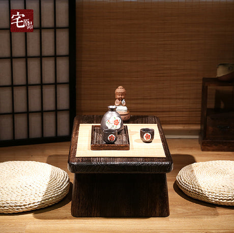 PAULOWNIA Akihiko Minimalist Solid Wood Tatami Table from PAULOWNIA