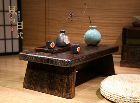 PAULOWNIA Akihiko Minimalist Solid Wood Tatami Table from PAULOWNIA