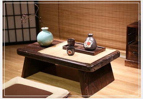 PAULOWNIA Akihiko Minimalist Solid Wood Tatami Table from PAULOWNIA