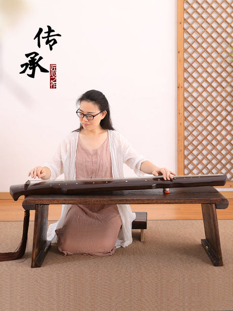 PAULOWNIA Akihiko Portable Folding Zen Desk Stool from PAULOWNIA