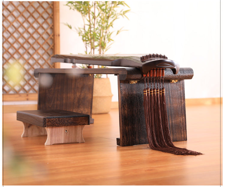PAULOWNIA Akihiko Portable Folding Zen Desk Stool from PAULOWNIA