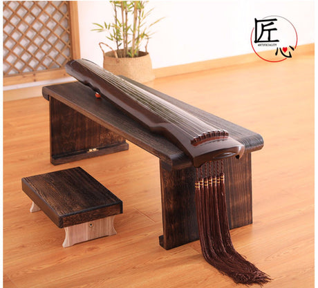 PAULOWNIA Akihiko Portable Folding Zen Desk Stool from PAULOWNIA