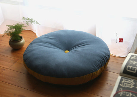 PAULOWNIA Akihiko Soft Cotton-Linen Yoga Seat Pillow from PAULOWNIA