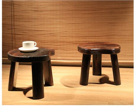 PAULOWNIA Caspian Multifunctional Solid Wood Stool from PAULOWNIA