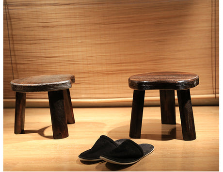 PAULOWNIA Caspian Multifunctional Solid Wood Stool from PAULOWNIA