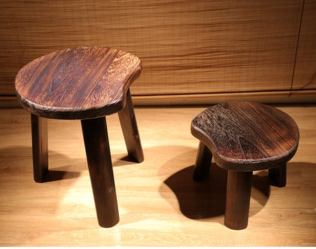 PAULOWNIA Caspian Multifunctional Solid Wood Stool from PAULOWNIA