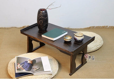 PAULOWNIA Harajuku Elegant Solid Wood Japanese Vase from PAULOWNIA