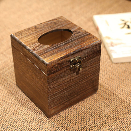 PAULOWNIA Haruka Eco-Friendly Square Storage Box from PAULOWNIA