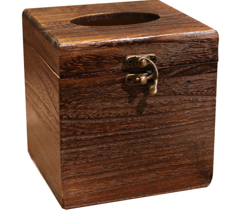 PAULOWNIA Haruka Eco-Friendly Square Storage Box from PAULOWNIA