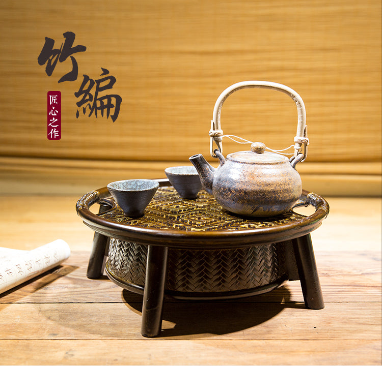 PAULOWNIA Harukaze Elegant Bamboo Tea Set from PAULOWNIA