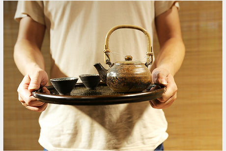 PAULOWNIA Harukaze Elegant Bamboo Tea Set from PAULOWNIA