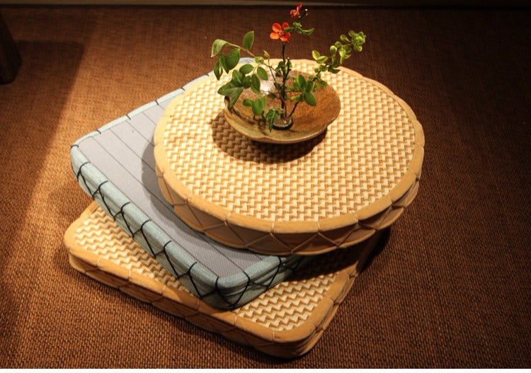 PAULOWNIA Haruki Cozy Japanese Tatami Cushion from PAULOWNIA