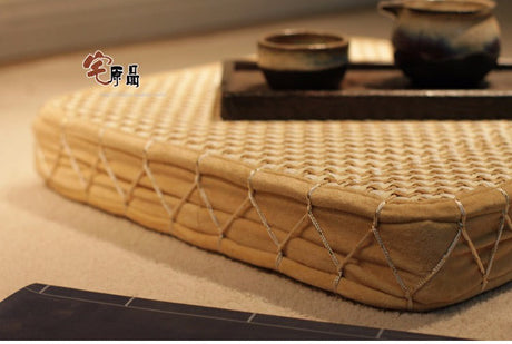 PAULOWNIA Haruki Cozy Japanese Tatami Cushion from PAULOWNIA