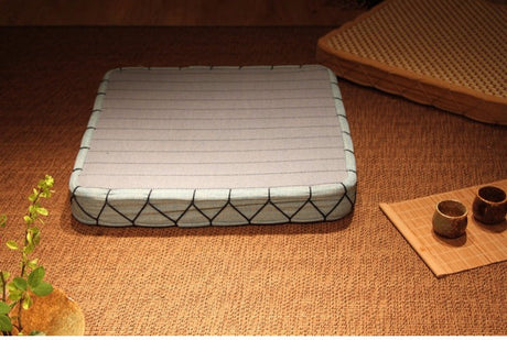 PAULOWNIA Haruki Cozy Japanese Tatami Cushion from PAULOWNIA