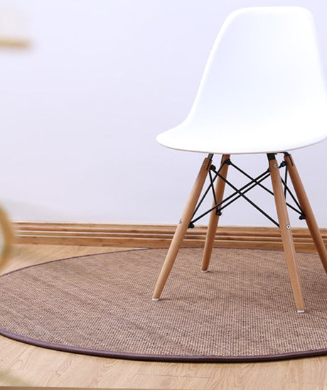 PAULOWNIA Haruki Eco-Friendly Round Yoga Mat Tatami Craft from PAULOWNIA