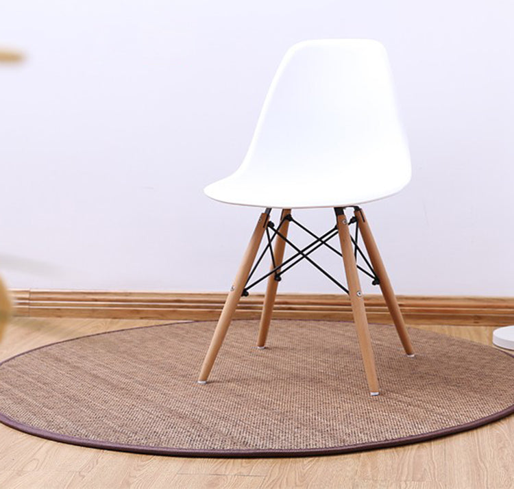 PAULOWNIA Haruki Eco-Friendly Round Yoga Mat Tatami Craft from PAULOWNIA