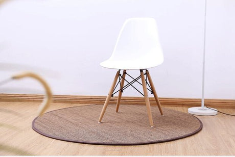 PAULOWNIA Haruki Eco-Friendly Round Yoga Mat Tatami Craft from PAULOWNIA