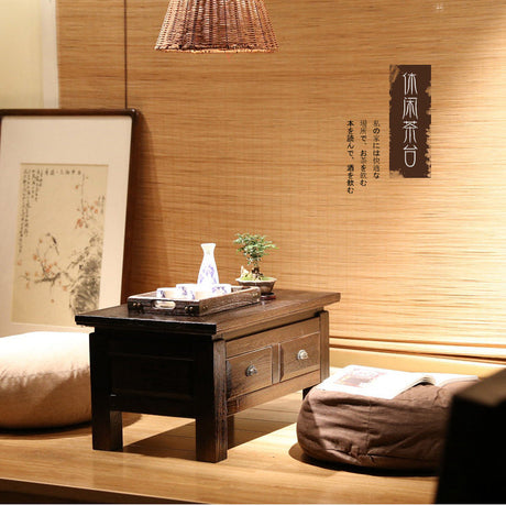 PAULOWNIA Haruki Elegant Solid Wood Coffee Table from PAULOWNIA